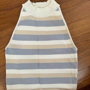 aritzia babaton tank top with mock neck